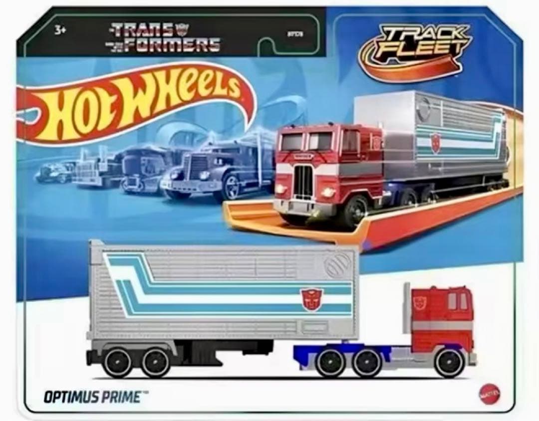 ホットウィール トランスフォーマー バンブルビー&オプティマス プライム