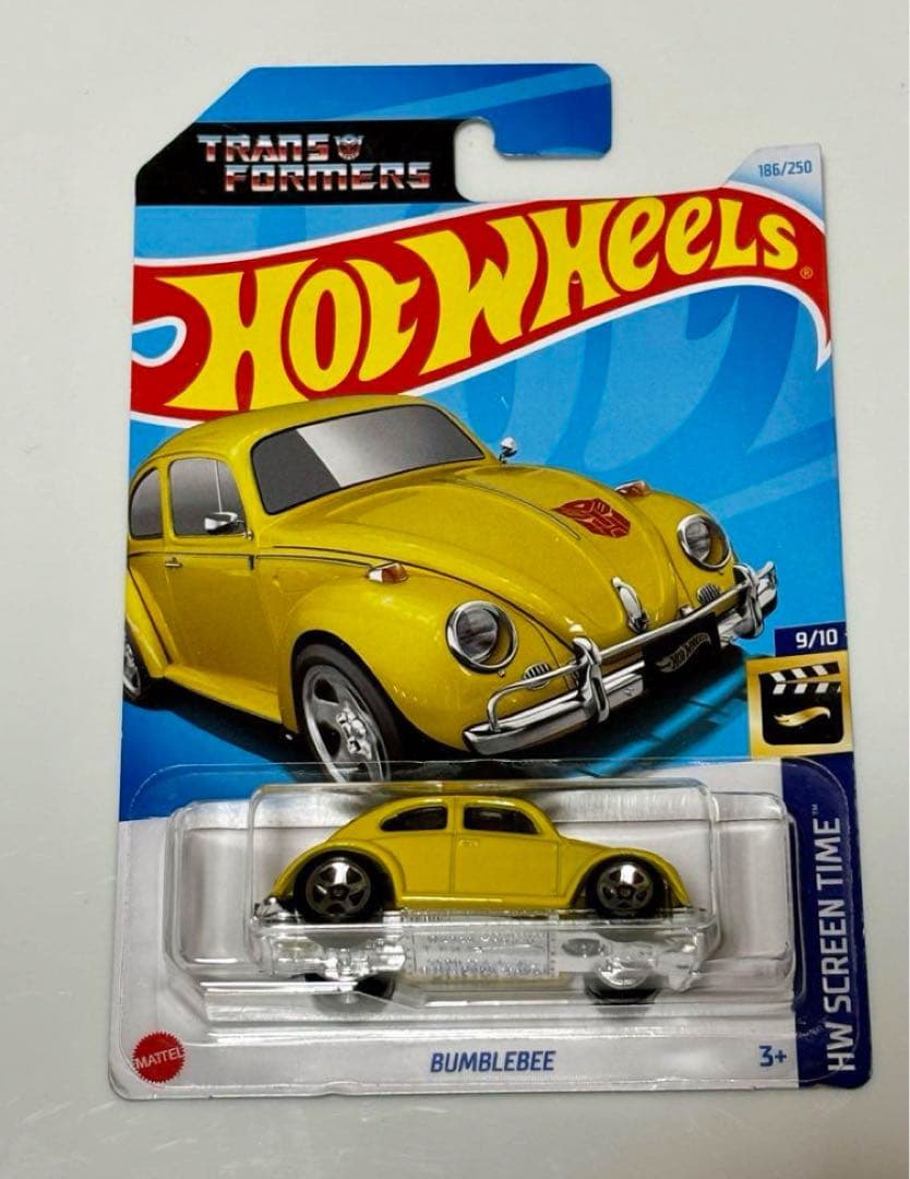 ホットウィール トランスフォーマー バンブルビー&オプティマス プライム