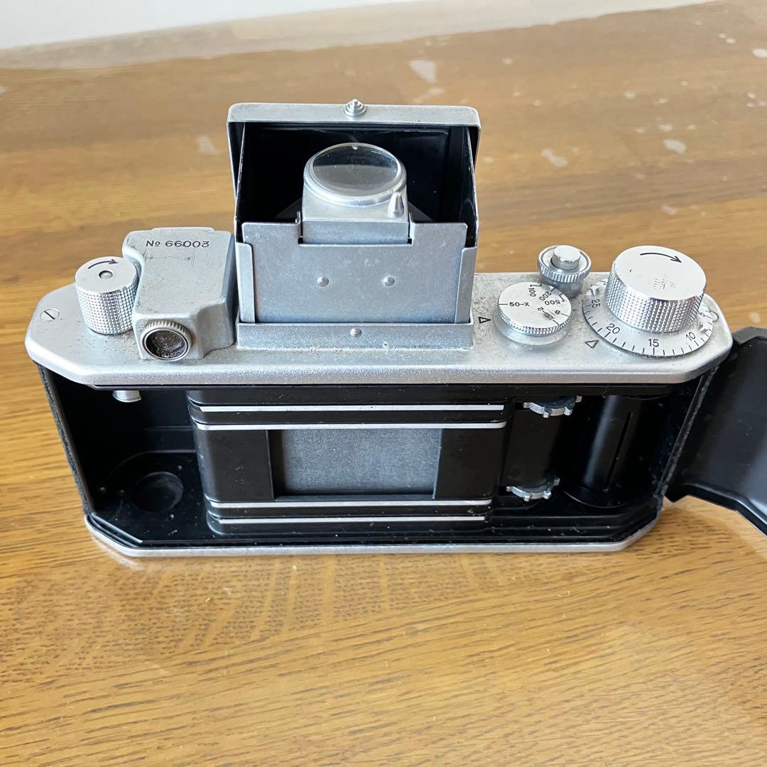 Asahiflex アサヒフレックス 一眼レフカメラ　革ケース付き