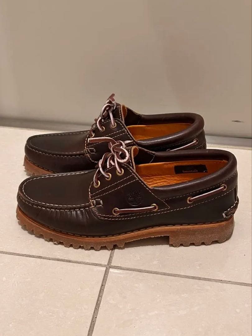 靴 Timberland 3eye Brown