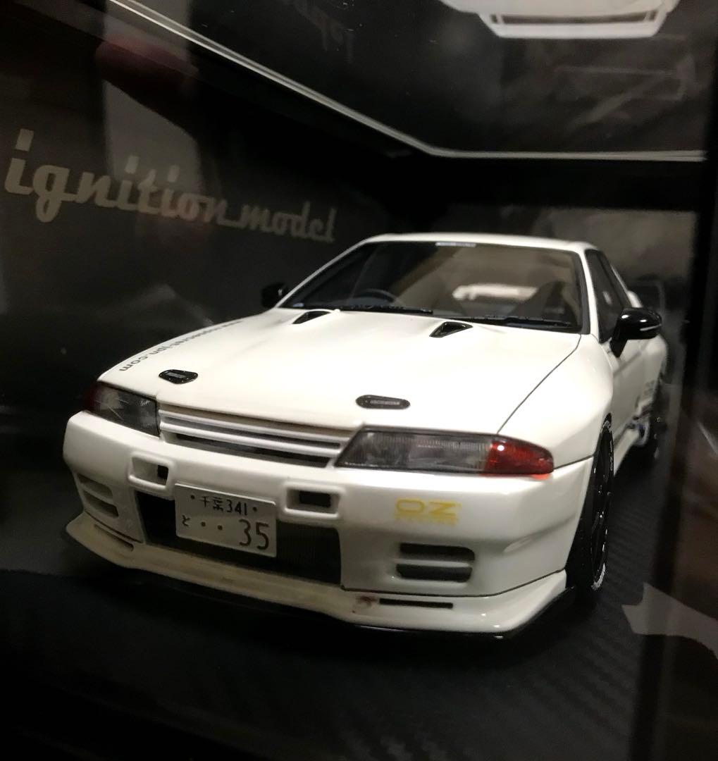 イグニッションモデル 1/18 トップシークレット GTR VR32 ホワイト