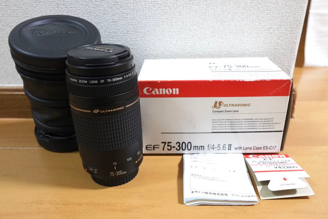 Canon EF 75-300mm F4.5-5.6 II USM美品