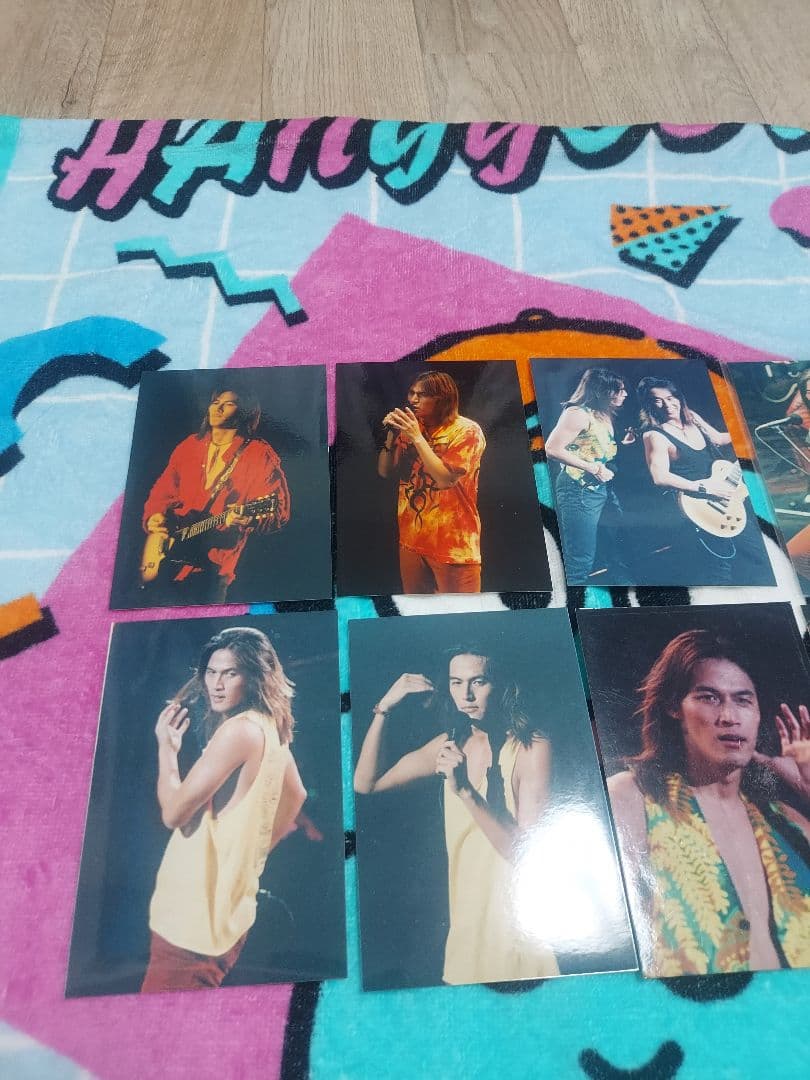 B'z　稲葉浩志　18枚　1994ツアー　タバコ　ロン毛　バラ売り○