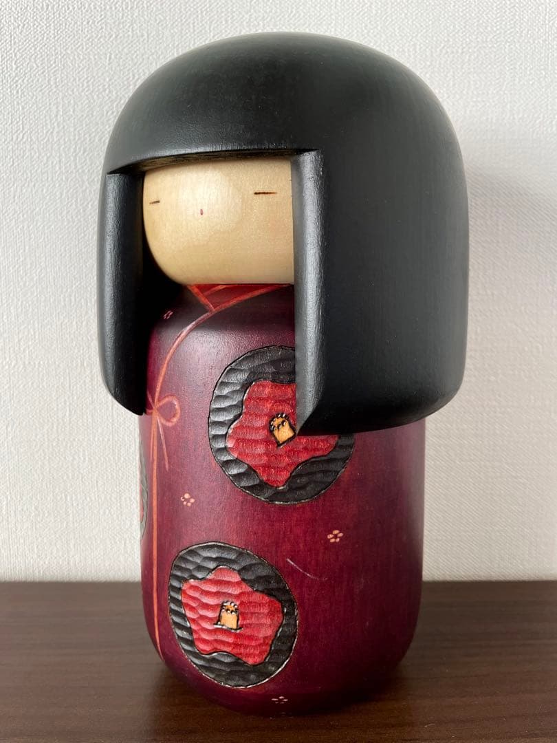 井口 悟 こけし 創作 kokeshi doll 人形 可愛い レトロ 工芸品