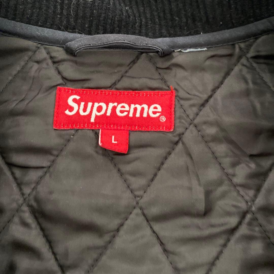 Supreme キルティングジャケット