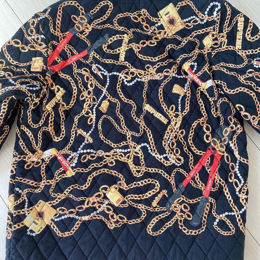 Supreme キルティングジャケット