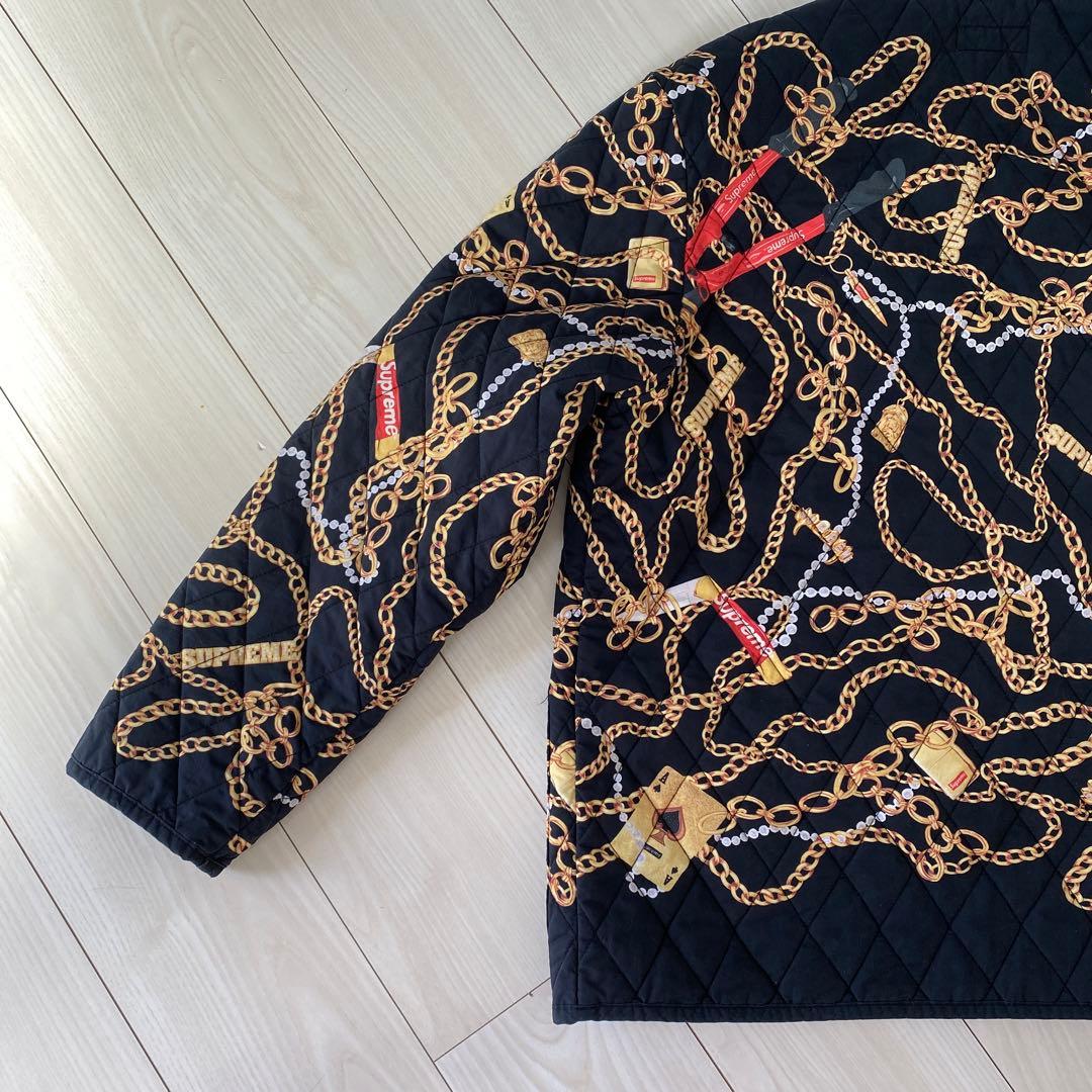 Supreme キルティングジャケット