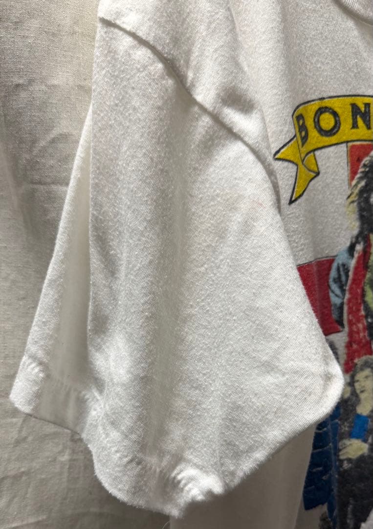 ボンジョビ　bon jovi 80s tシャツ　New Jersey メンバー