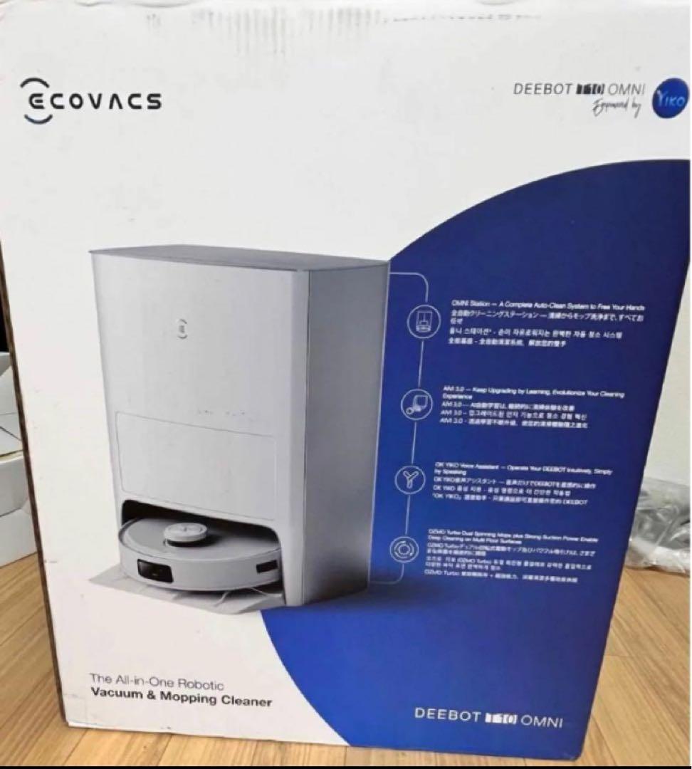 【新品 未開封】ECOVACS DEEBOT T10 OMNI ロボット掃除機