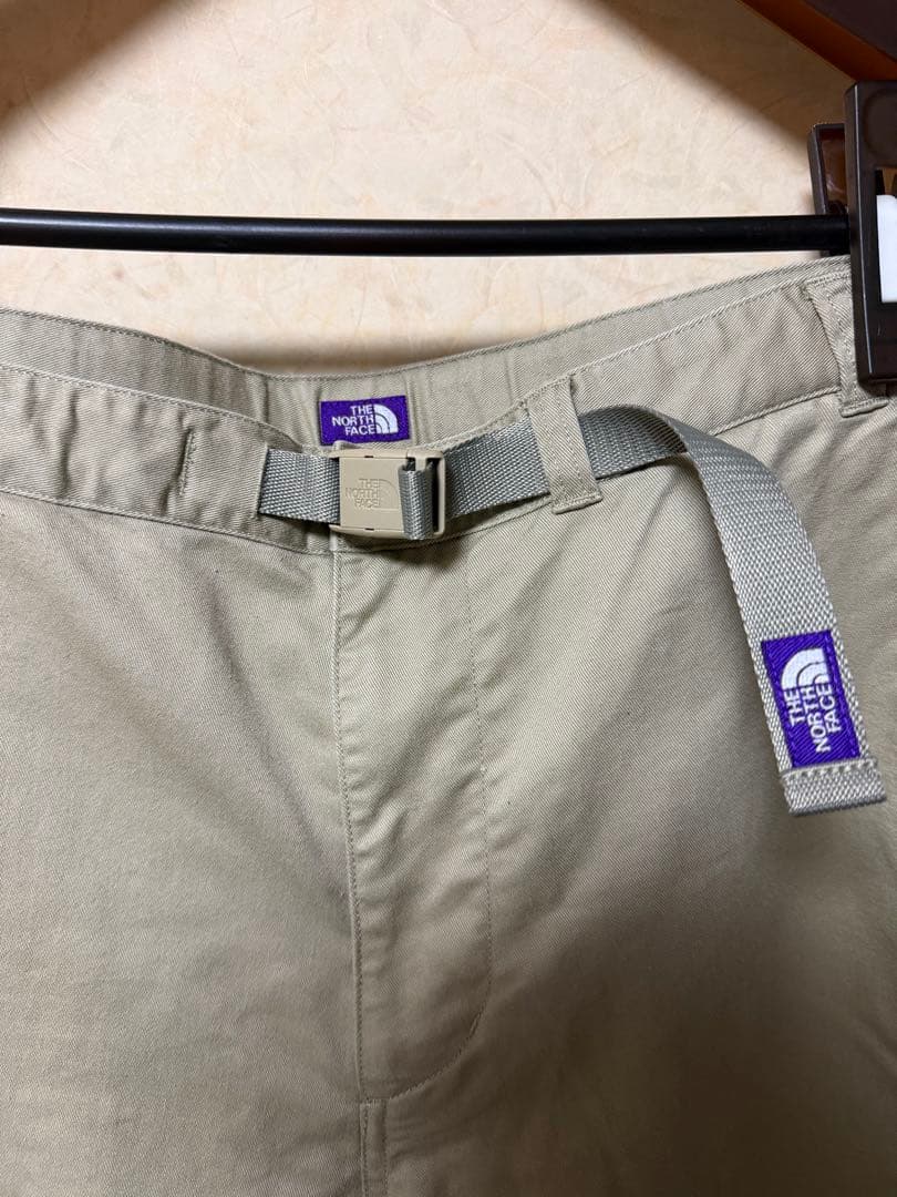 【美品】ノースフェイスパープルレーベルクールマックスチノパンツN24FC011