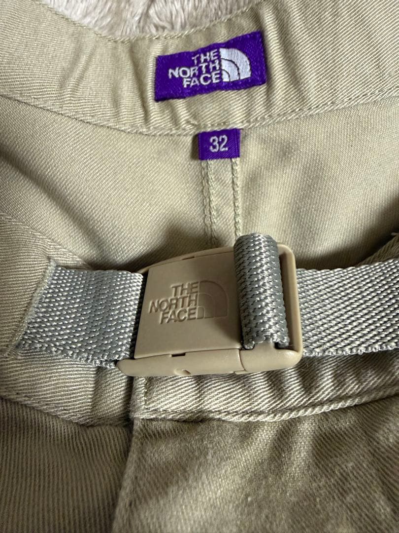 【美品】ノースフェイスパープルレーベルクールマックスチノパンツN24FC011