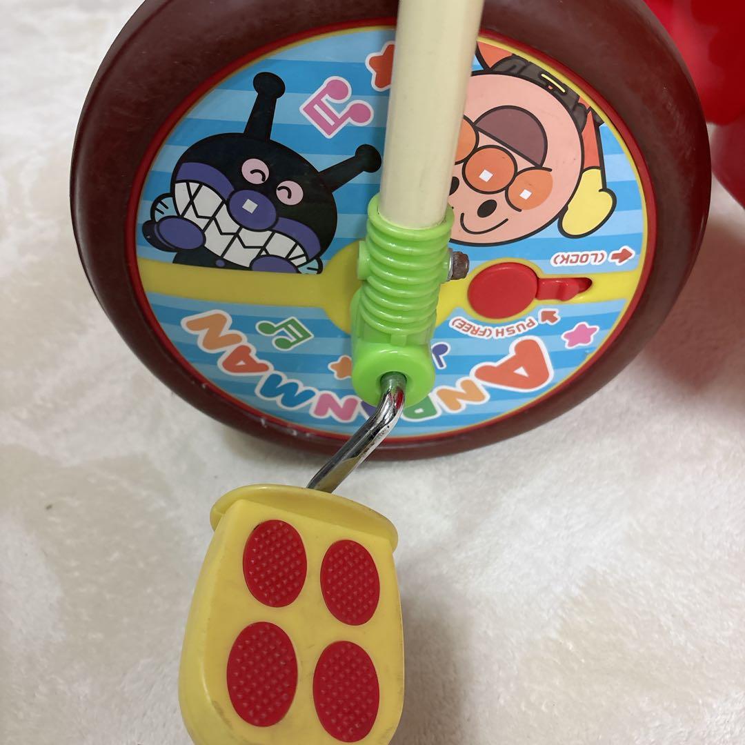 アンパンマン 三輪車 それいけ！アンパンマン デラックスII レッド 赤