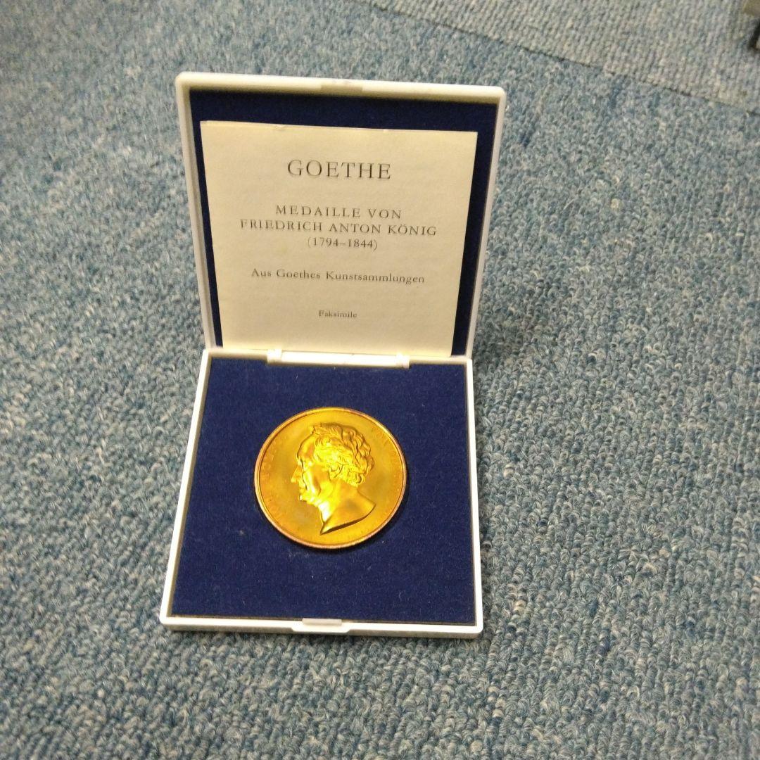 GOETHE メダイル von FRIEDRICH ANTON KÖNIG