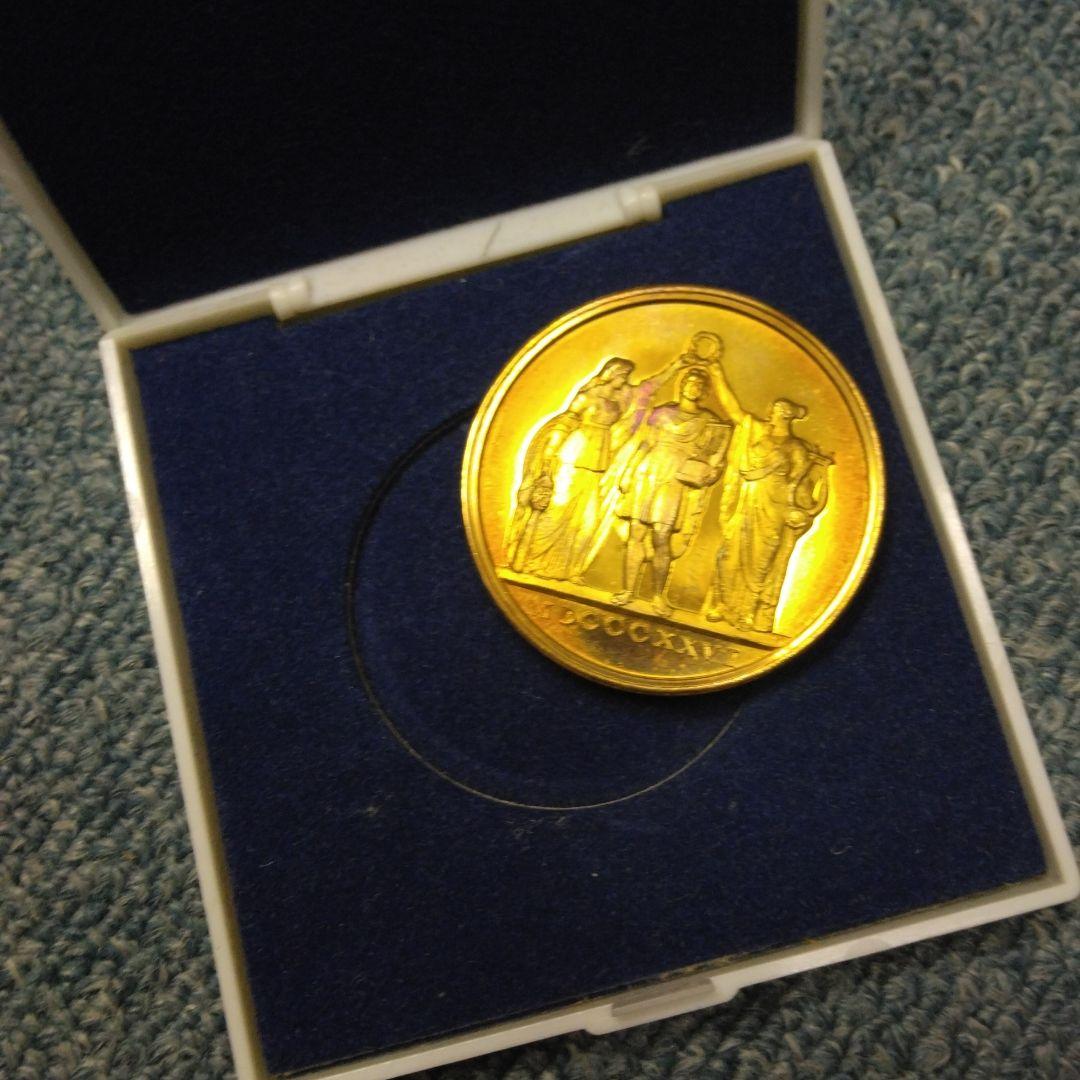 GOETHE メダイル von FRIEDRICH ANTON KÖNIG