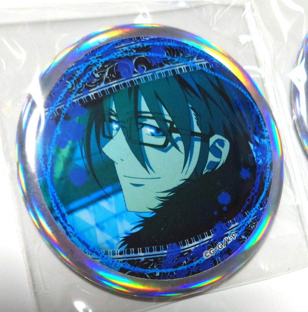 八田美咲　伏見猿比古　キラキラ缶バッジ　アニメK　缶バッジ