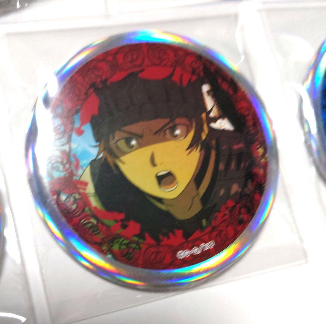 八田美咲　伏見猿比古　キラキラ缶バッジ　アニメK　缶バッジ