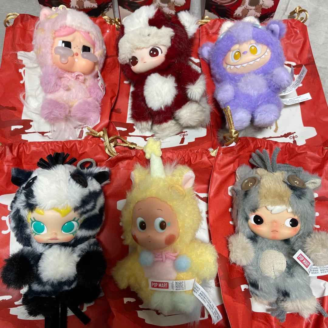 POPMART 馬力全開　Have a good run ぬいぐるみペンダント