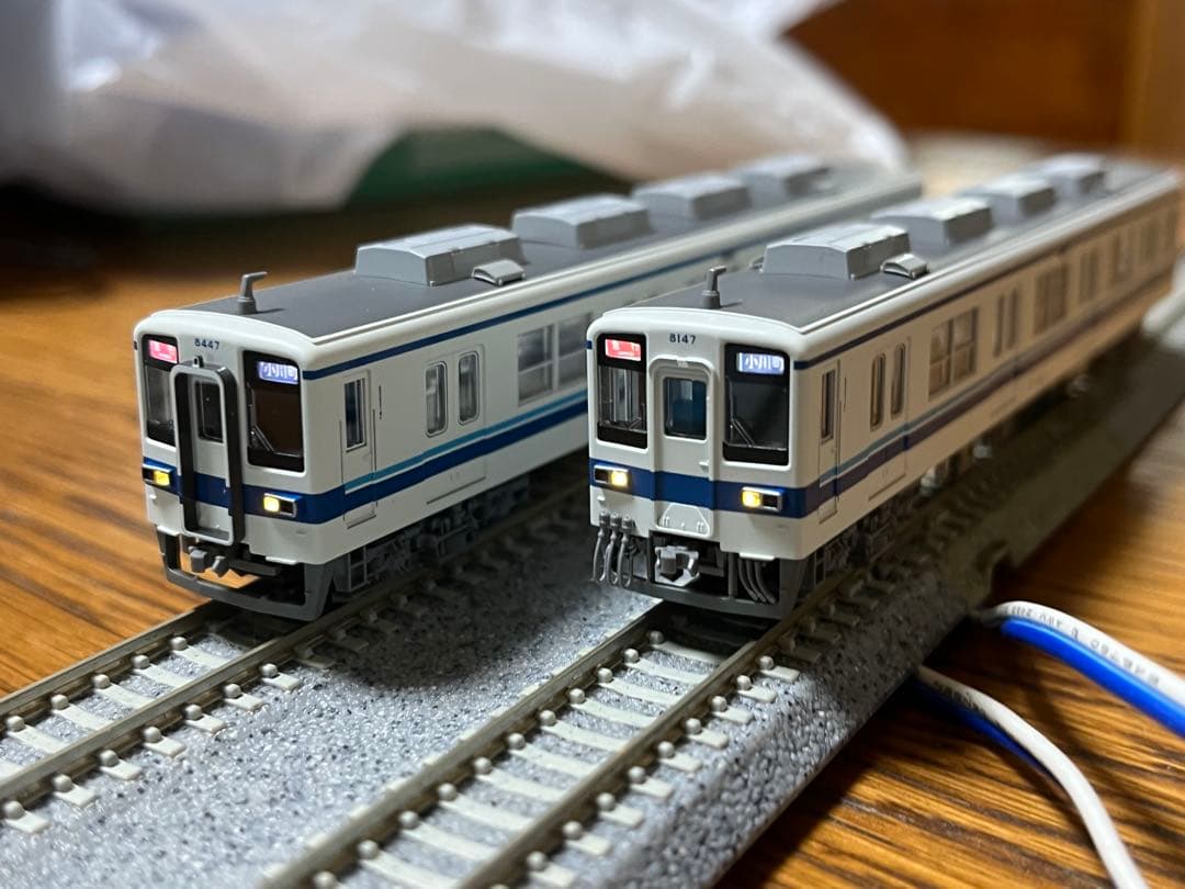 KATO 東武8000系 更新車 8両 10-1647 10-1648