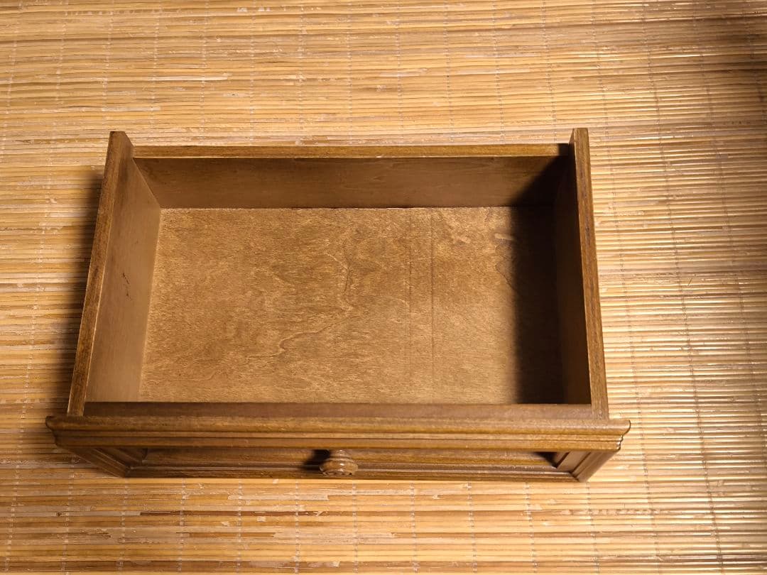 モービルハウス　イタリア家具　電話台　3段チェスト　象嵌　アンティーク　花台