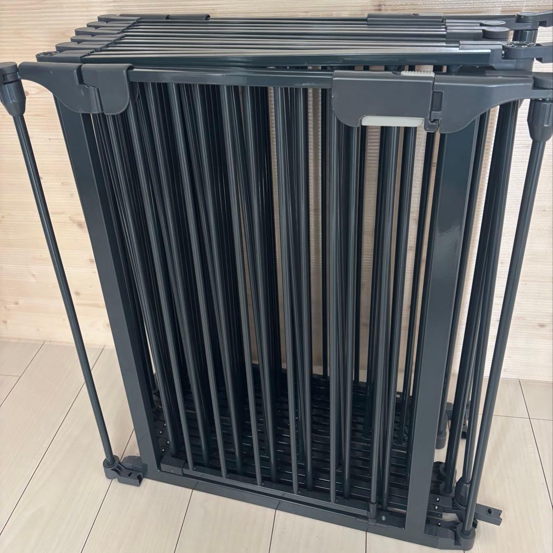 【大型ペットサークル】金属製 ケージ ドアゲート2枚付4枚セット(⚠️引取り限定)