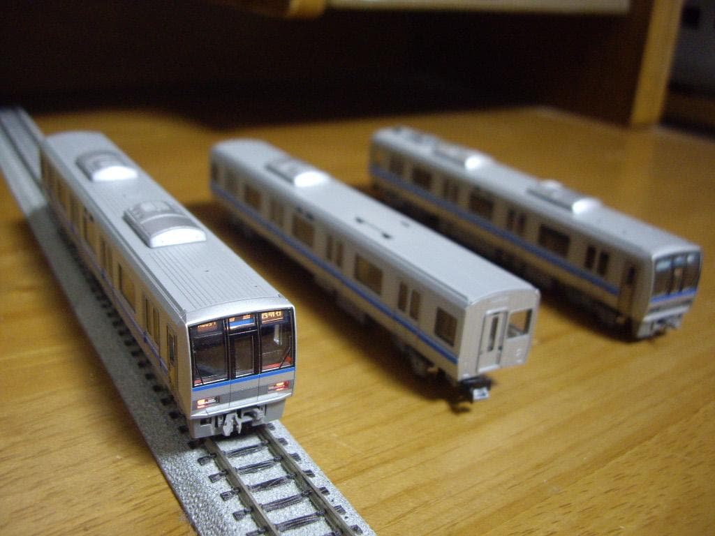 tomix 207系 未更新 3両セット T車