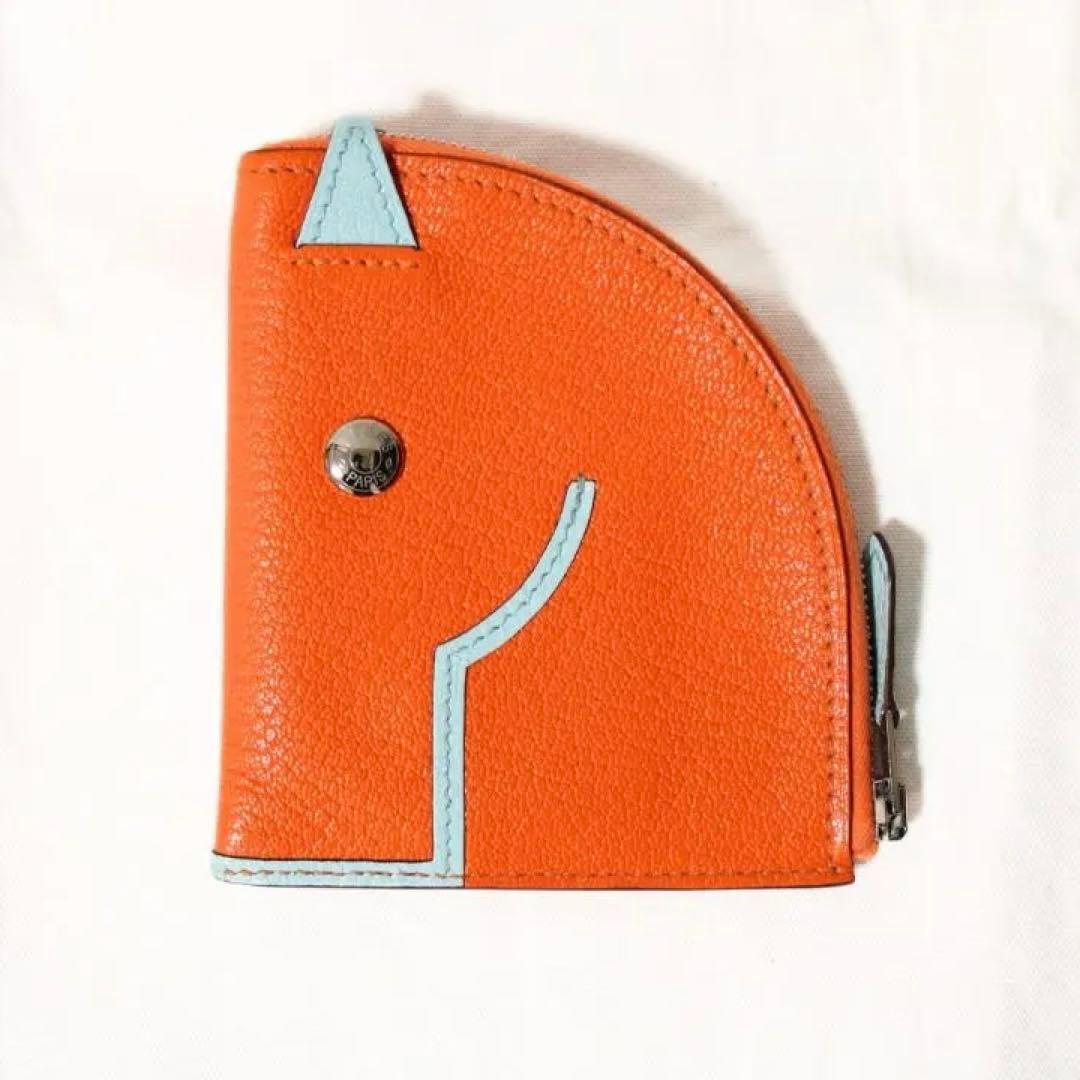 ✨エルメス　パドック シェブルミゾル ケース オレンジ B刻印✨