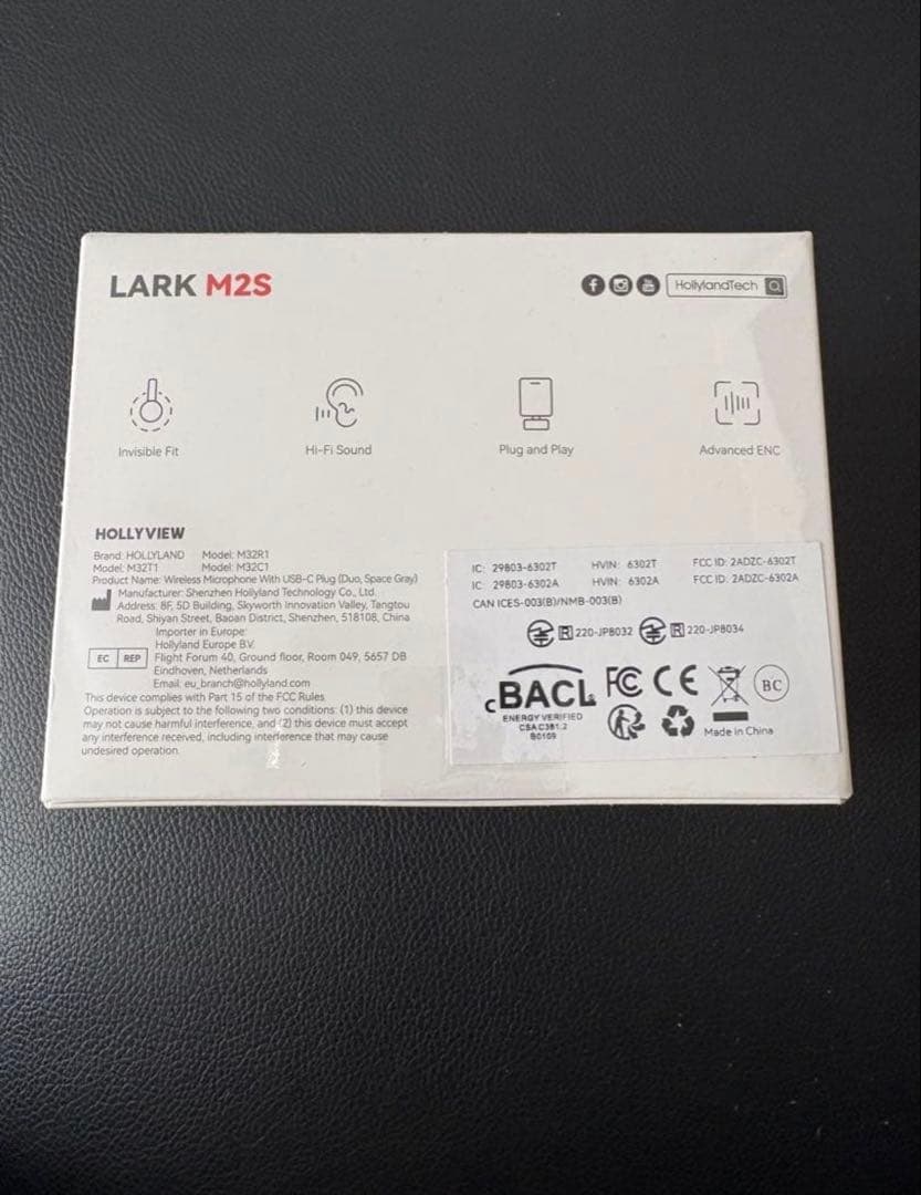 配信機器・PA機器・レコーディング機器 Hollyland Lark M2S