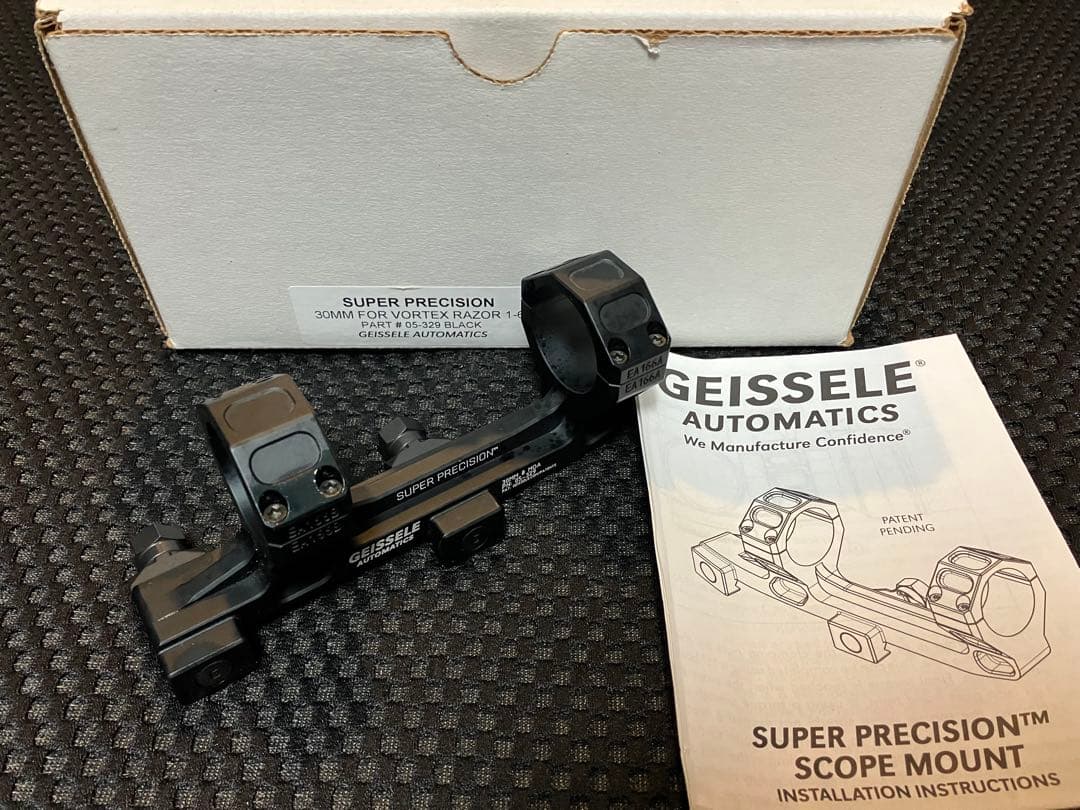 ガイズリー　スコープマウント実物　vortex razor1-6