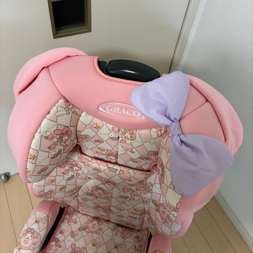 めろりん様　GRACOジュニアシートベルト （グレコ×マイメロディ限定モデル)