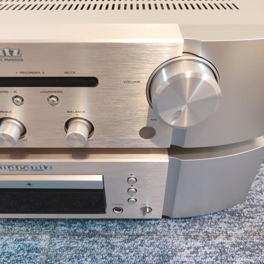 【超美品】 marantz PM5005 CD5005　アンプ・CDプレーヤー