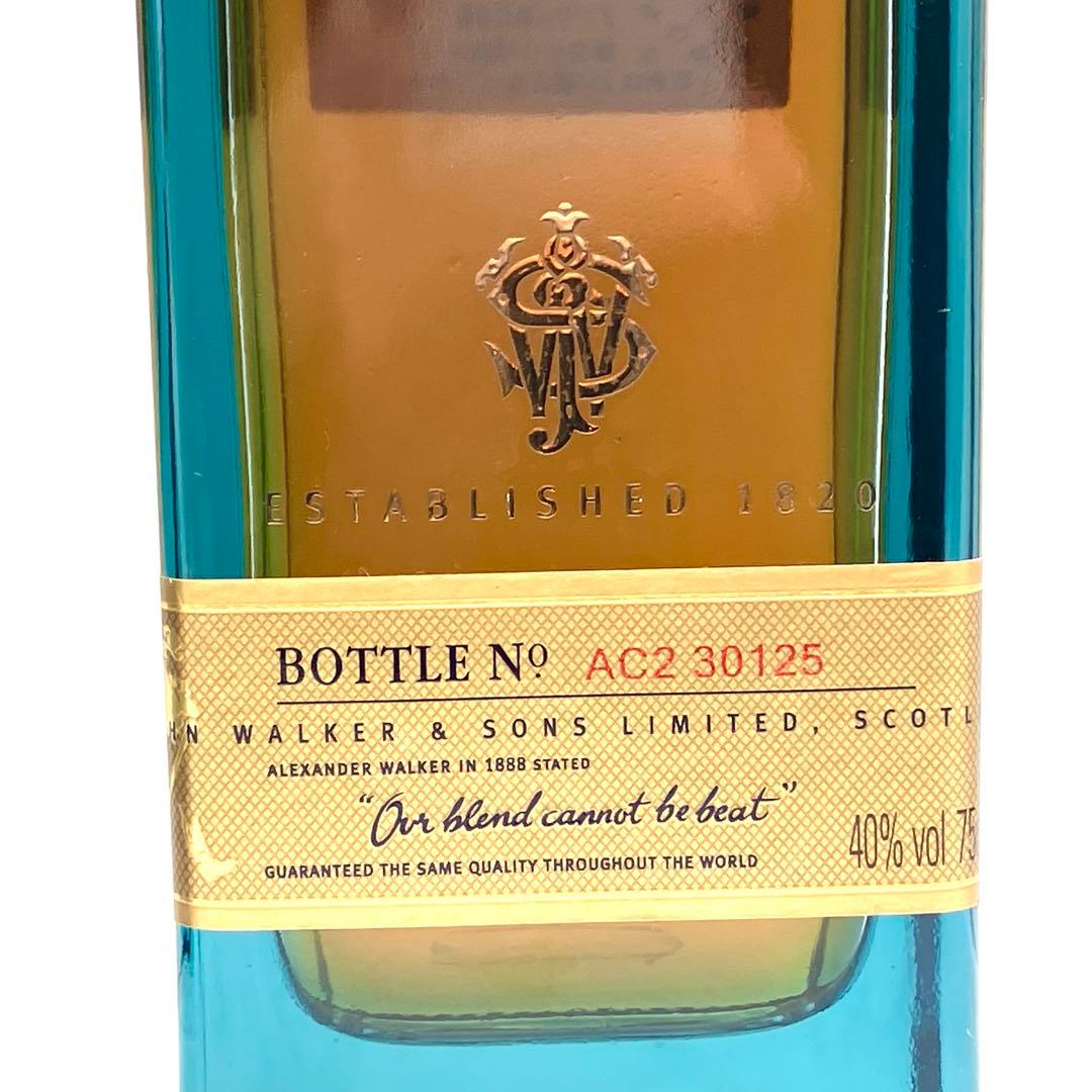 L*s様 未開栓 ジョニーウォーカー ブルーラベル 750ml 40度 箱付き
