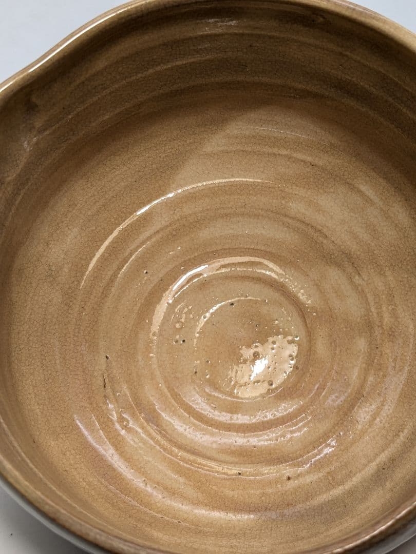 十世 坂高麗左衛門 萩焼 俵手茶碗 共箱栞 抹茶碗 抹茶茶碗 茶道具 茶器 食器