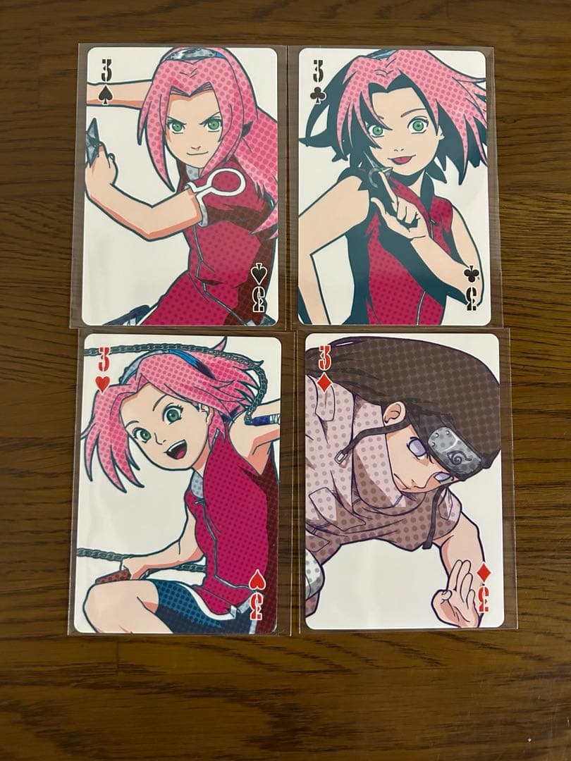 NARUTO ナルト DVD特典 オールスタートランプ セミコンプ