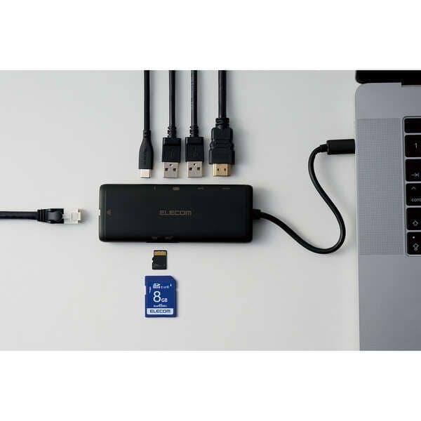 ELECOM ドッキングステーション DST-070BPBK×２台セット