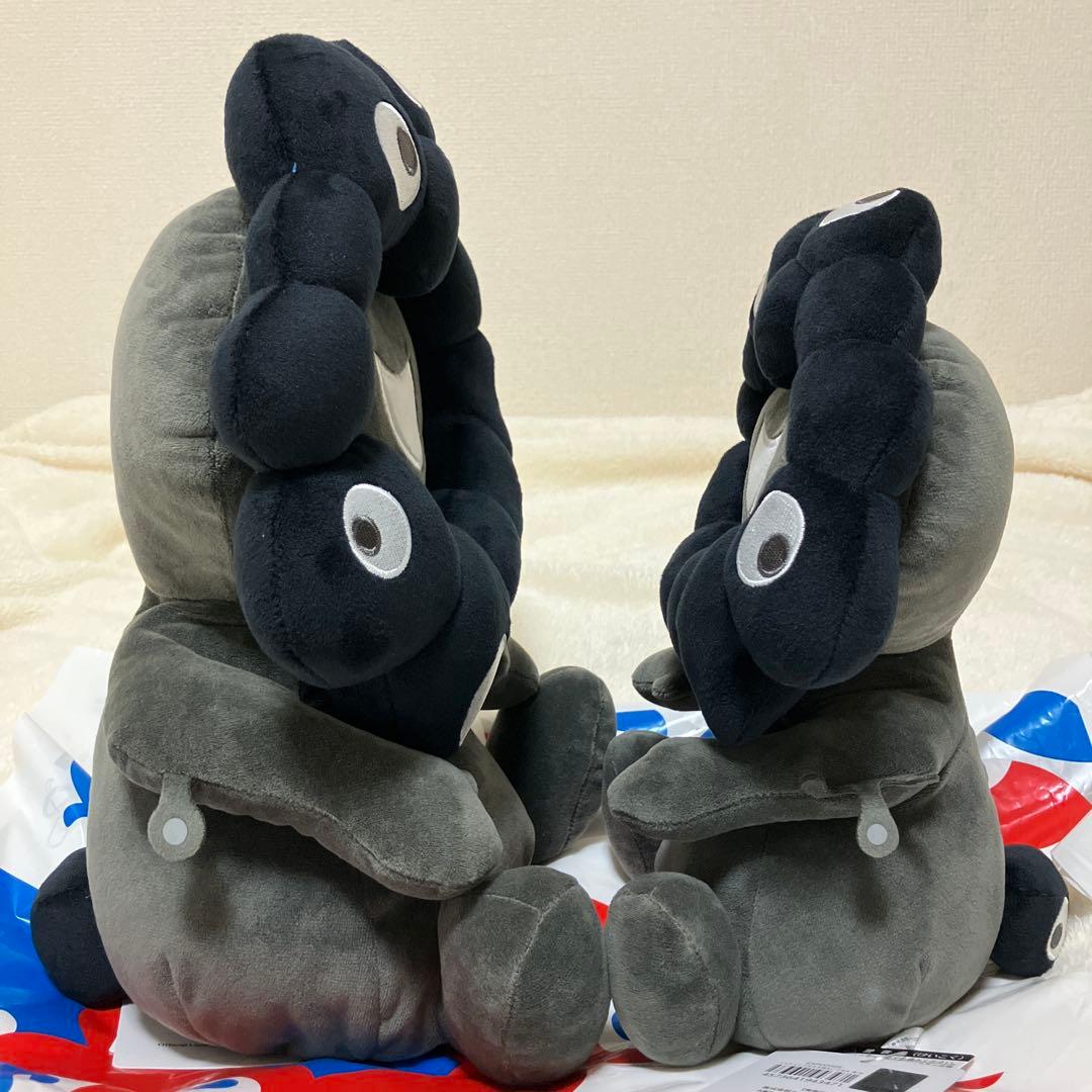 【2点】ミャクミャク お手玉風 黒 ＬとM