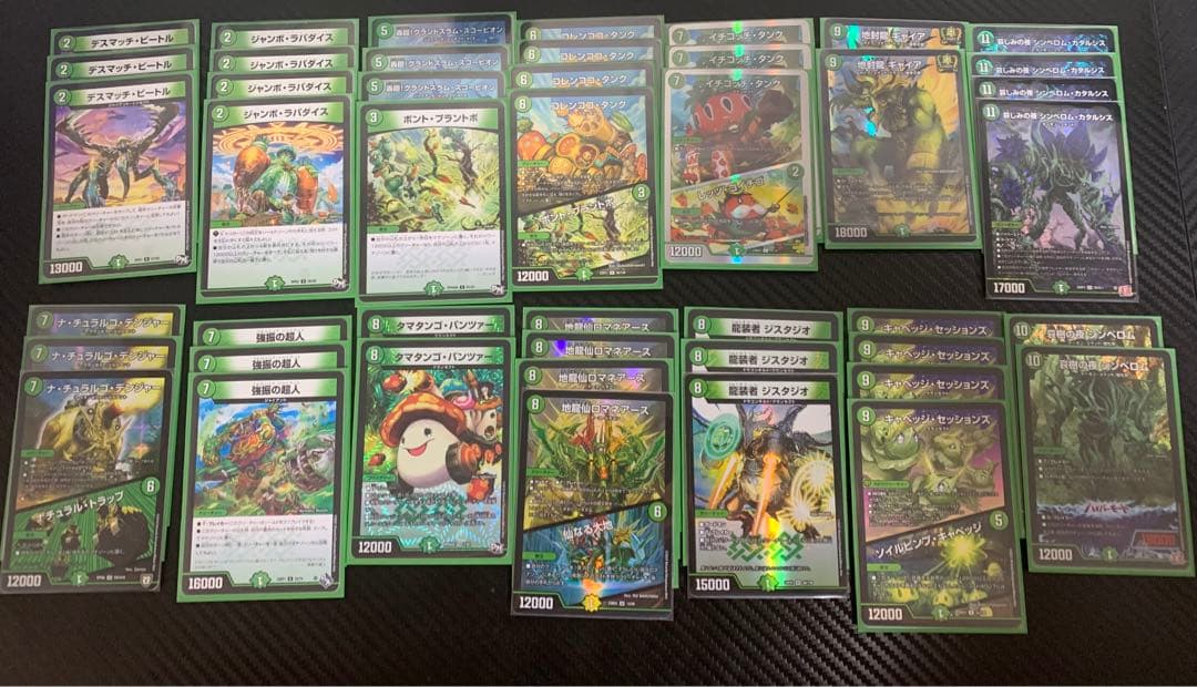 緑単キャベッジデッキ+α