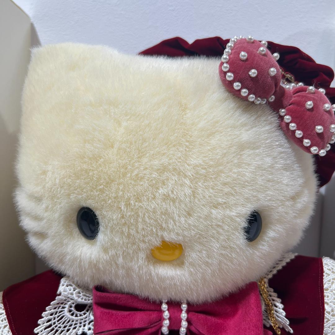 300体 限定 サンリオ ハローキティ ぬいぐるみ ベルベット ドレス