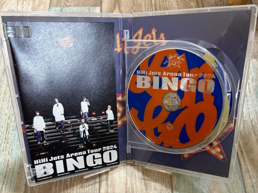 HiHi Jets Arena Tour 2024 BINGO DVD 美品