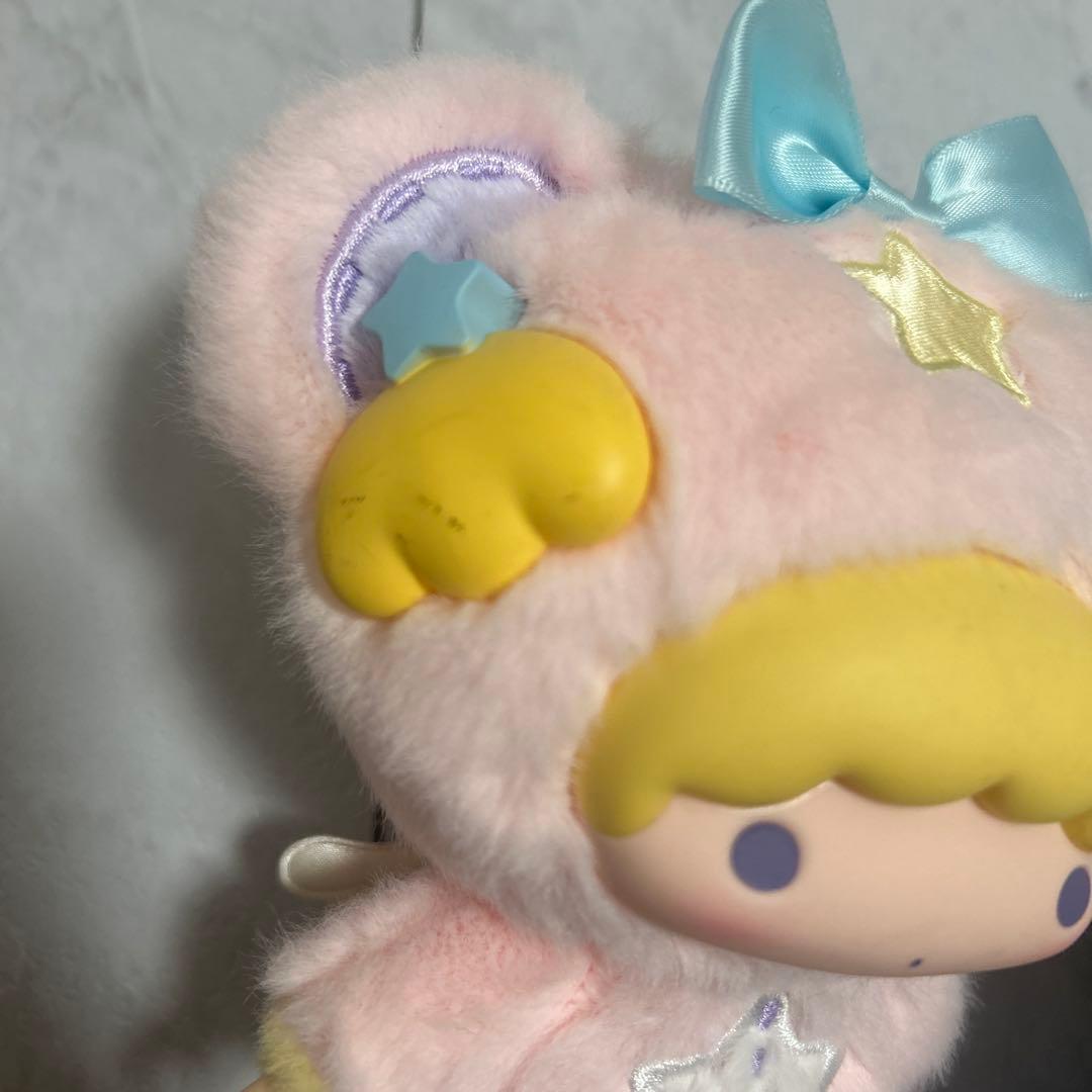 リトルツインスターズ 50周年　星空のエンジェル　マスコットホルダー　キキララ