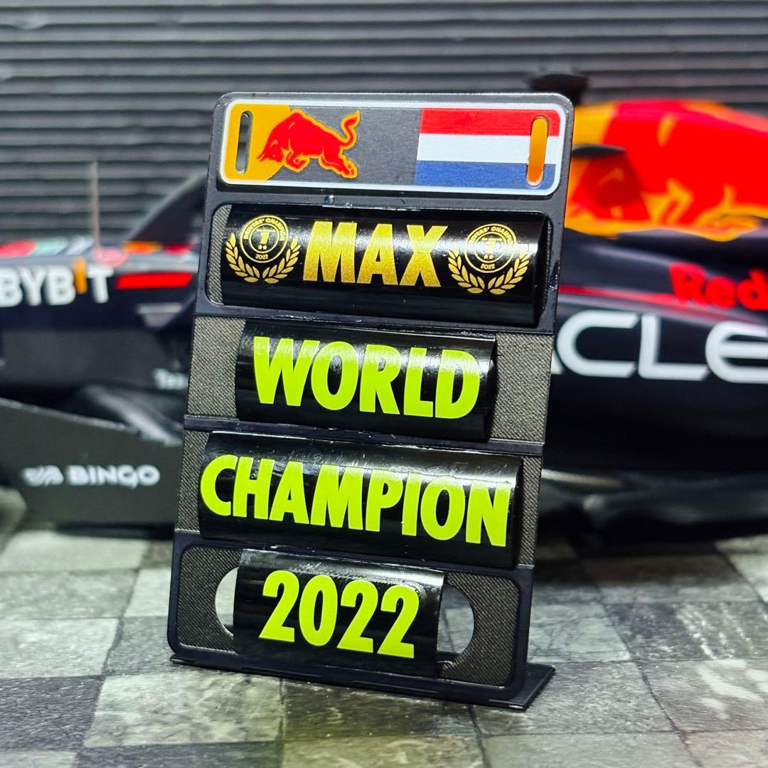 1/18 PMA レッドブル ホンダ RB18 2022 日本GP ボード付属