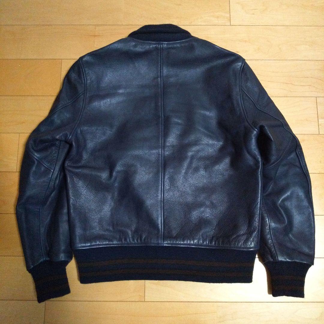 美品■Ｎハリウッド■牛革■レザー ジャケット■2013AW定価107800円