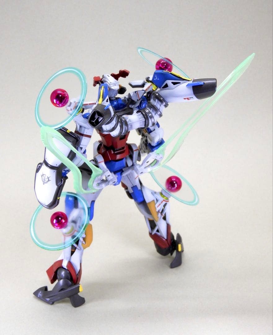 HG ジークアクス エンディミオン・ユニット覚醒時 全塗装 / ガンプラ 完成品