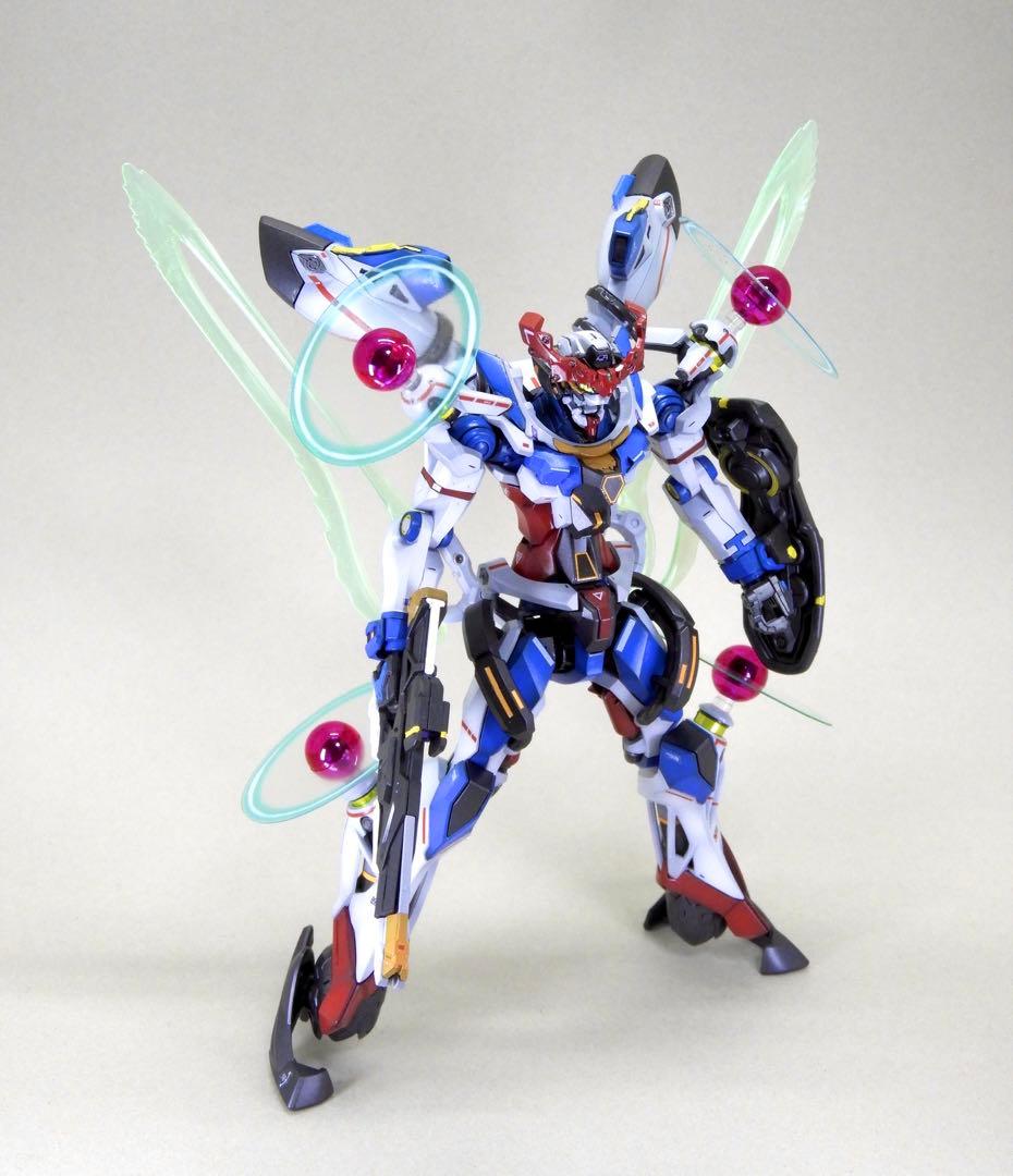 HG ジークアクス エンディミオン・ユニット覚醒時 全塗装 / ガンプラ 完成品