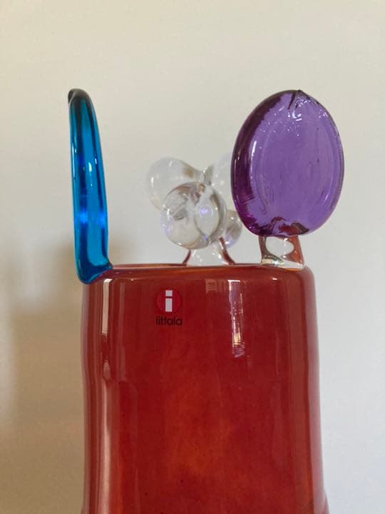 Pampula vase 290  Scope A型 レッド　イッタラ　ポムポム