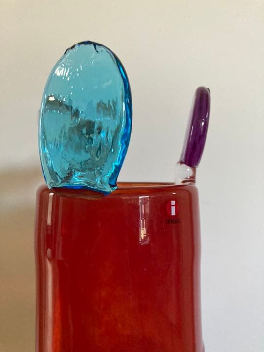 Pampula vase 290  Scope A型 レッド　イッタラ　ポムポム