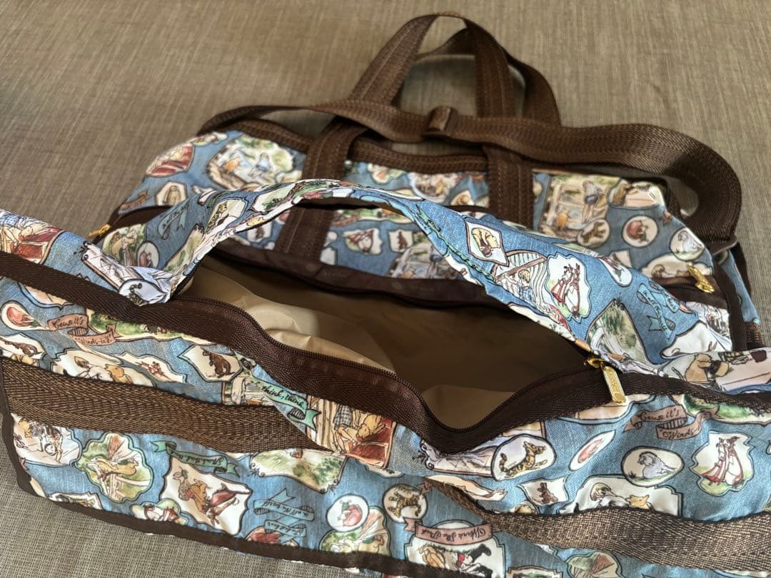 LeSportsac：ディズニークラシックプーコレクション　ウィークエンダー