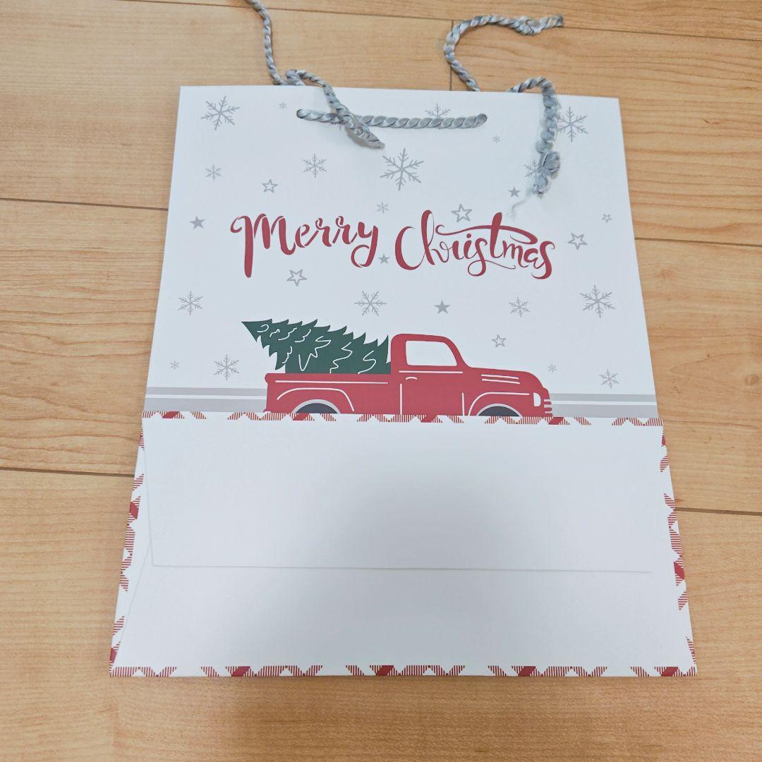 クリスマスギフトバッグ 持ち手付きクリスマストートバッグ バルク、ギフト
