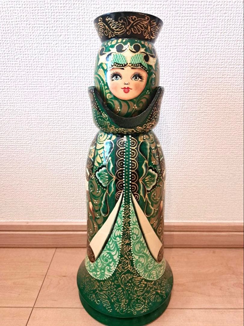 ロシア製 マトリョーシカ ウォッカスタンド　置物