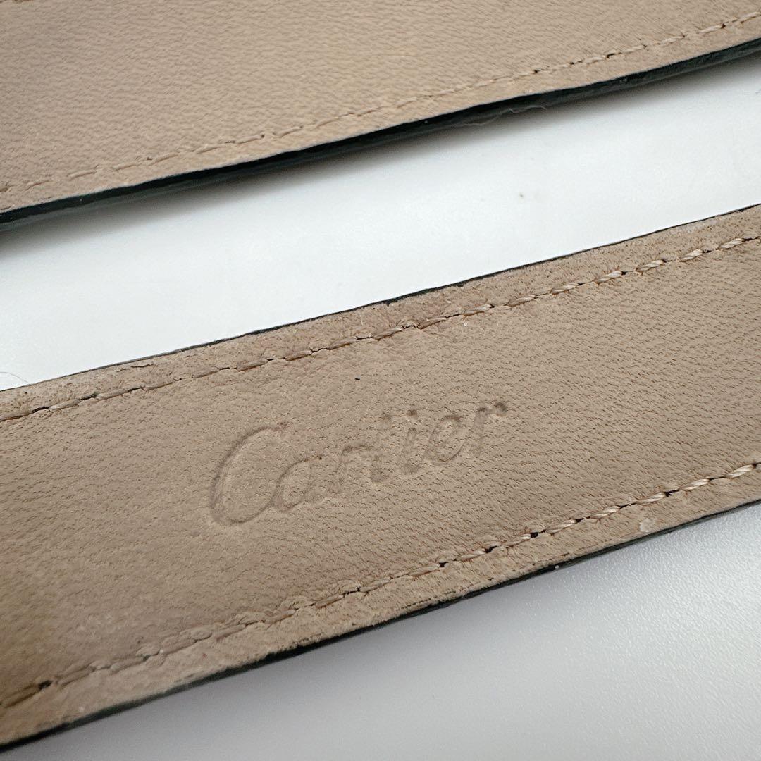 ✨カルティエ✨ Cartier 腕時計　ベルト　替えベルト　ブラック　黒