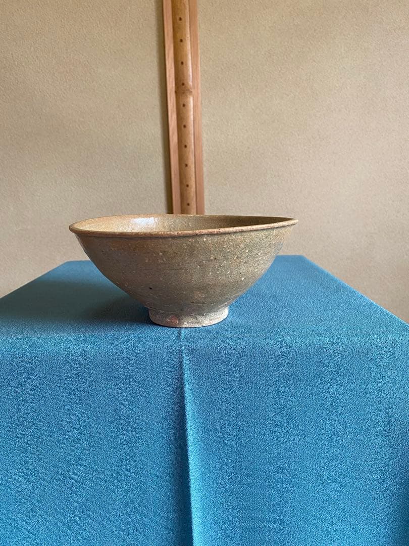 茶道具/朝鮮 李朝初期 『伊羅保茶碗』　島津法樹鑑定書付